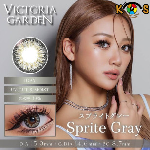 VICTORIA GARDEN 1day Sprite Gray ビクトリアガーデン スプライトグレー